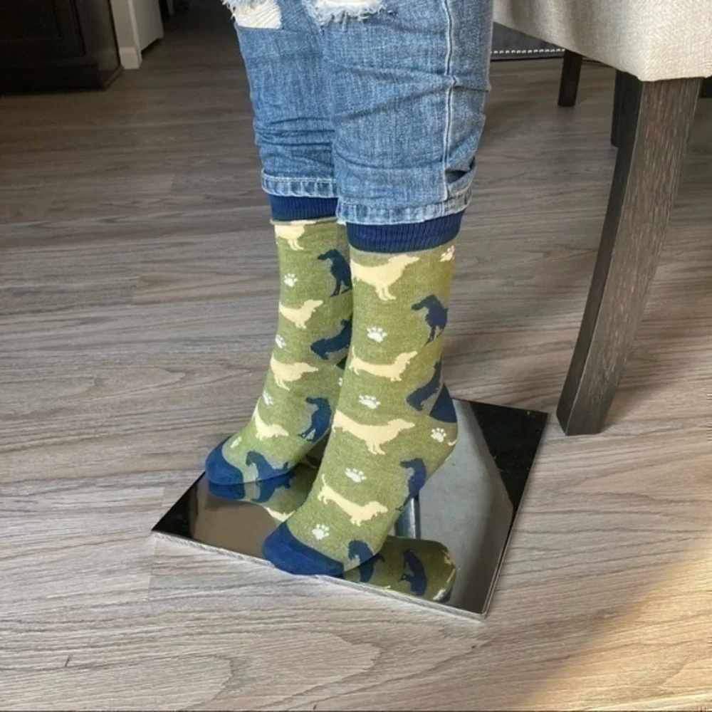 💋 Dog 🐶 pet lover crew socks 🧦 NEW